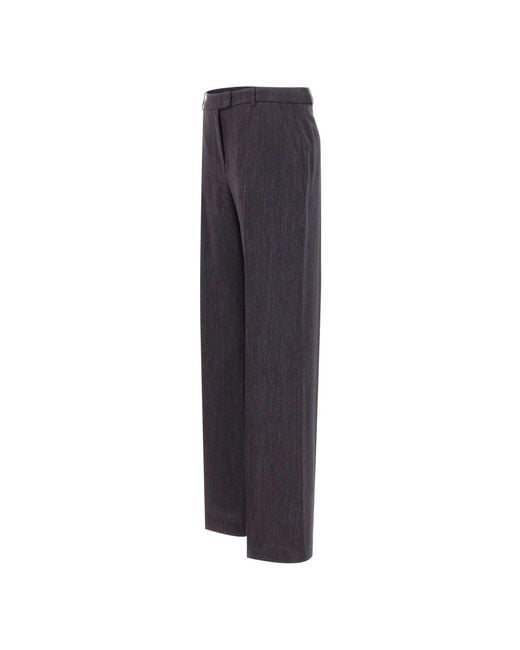 Eleventy Rechte Broek in het Blue