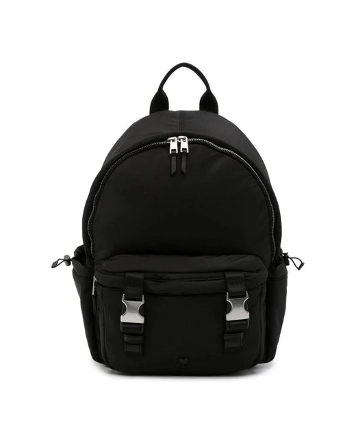 AMI Black Backpacks for men