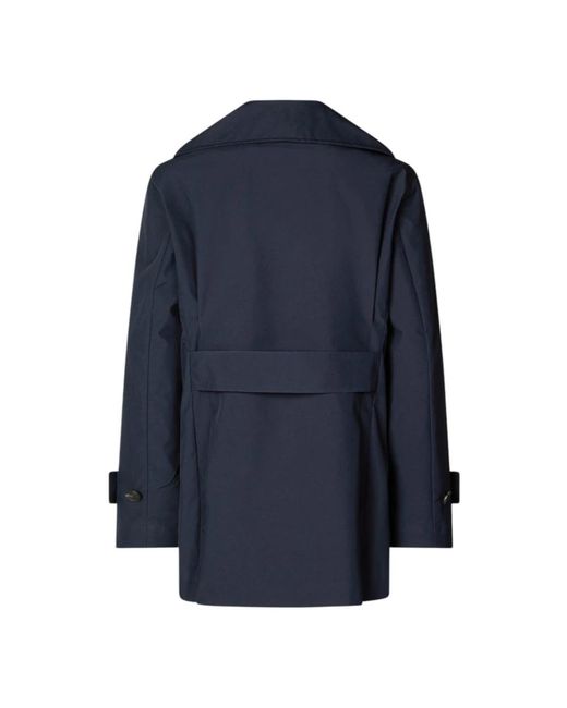 Save The Duck Jassen ,Blauw ,Blauwe Jas Voor Mannen En Vrouwen in het Blue