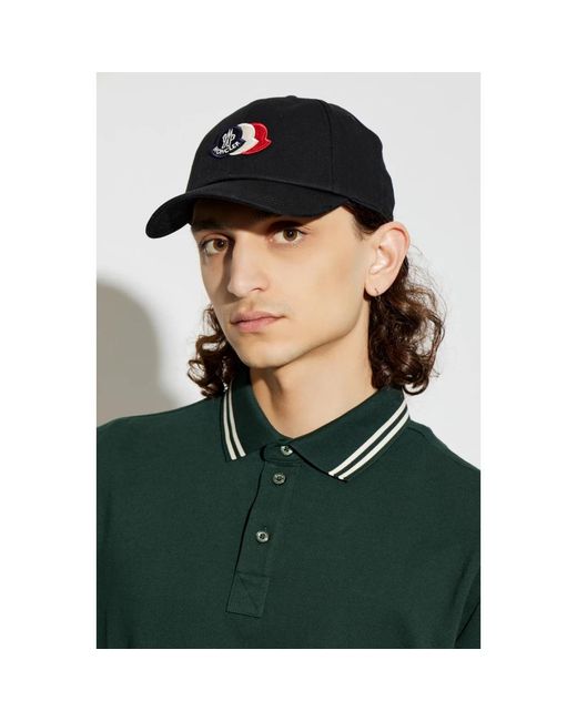 Caps di Moncler in Black da Uomo