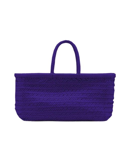 Dragon Diffusion Purple Stilvolle lila lederhandtasche