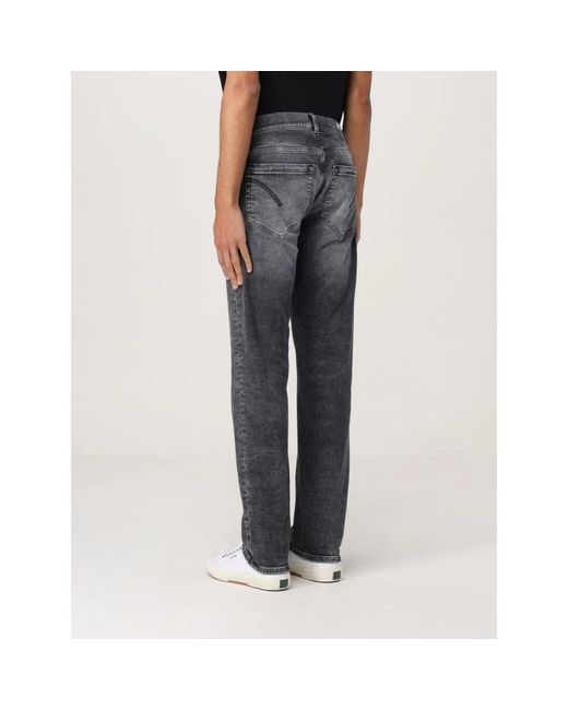 Dondup Blue Straight Fit Jeans for men
