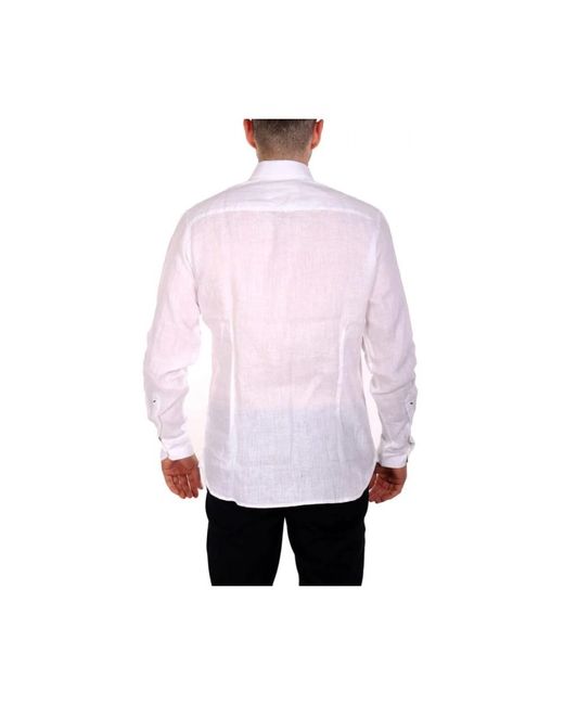 U.S. POLO ASSN. White Casual Shirts for men