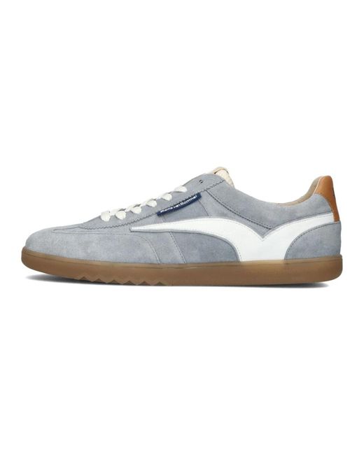 Floris Van Bommel Blaue Herren Sneakers Low Top in Blue für Herren