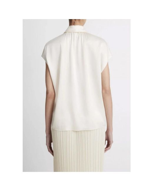 Vince White Shirts