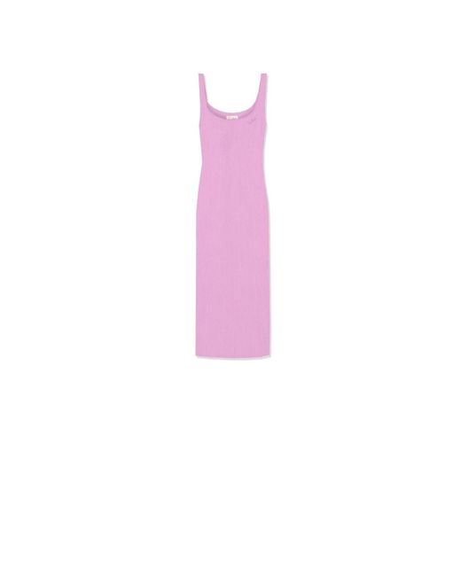 Mc2 Saint Barth Pink Midi Dresses