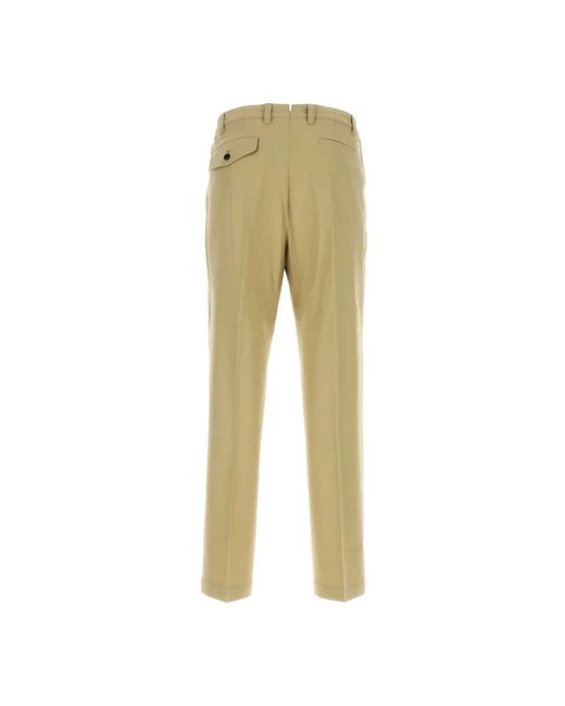 Cellar Door Broeken ,Wol Sand Stretch Wollen Broek in het Natural voor heren