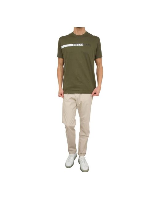 Paul & Shark Green T-Shirts for men