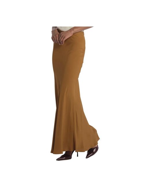 Maxi Skirts FEDERICA TOSI de color Brown