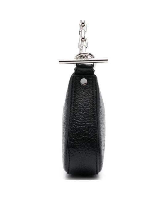 Alexander McQueen Black Schwarze Tasche Mit Reißverschluss