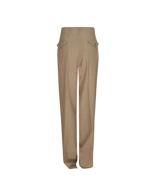 Trousers > suit trousers Giorgio Armani pour homme en coloris Natural