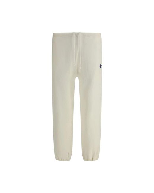 Undercover Logoed Baumwoll-Sweatpants Mit Kordelzugbund in Gray für Herren