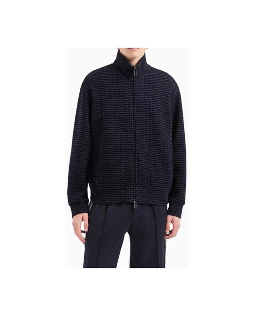 Sweatshirts & hoodies > zip-throughs Emporio Armani pour homme en coloris Blue