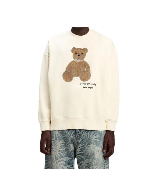 Palm Angels Witte Bear in het White voor heren