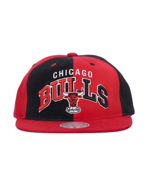 Caps Mitchell & Ness de hombre de color Red