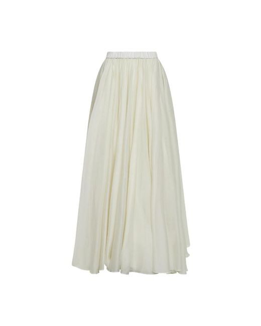 Co. White Maxi Skirts