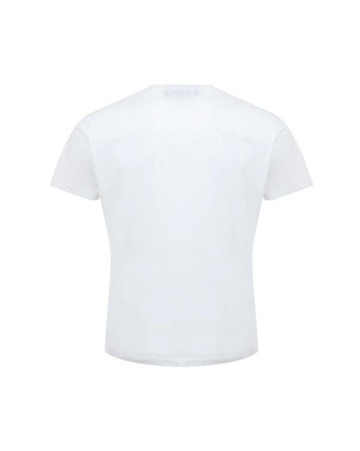 DSquared² Weiße baumwoll-t-shirt in White für Herren