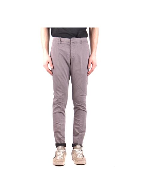 Dondup Pink Chinos for men