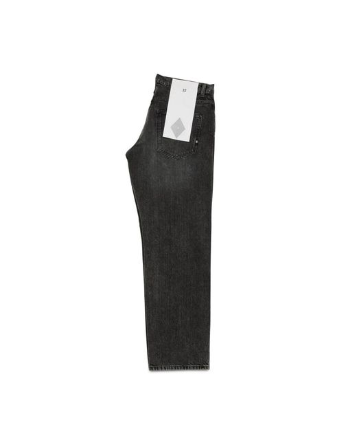 AMISH Gray Straight Jeans for men