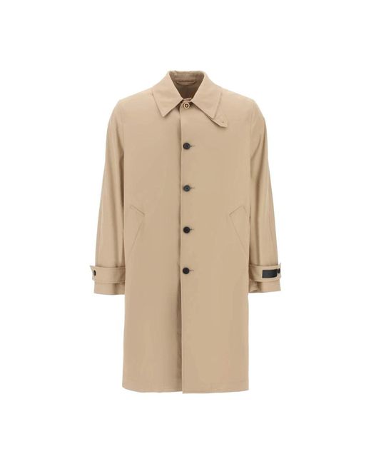 Single-Breasted Coats Versace de hombre de color Natural