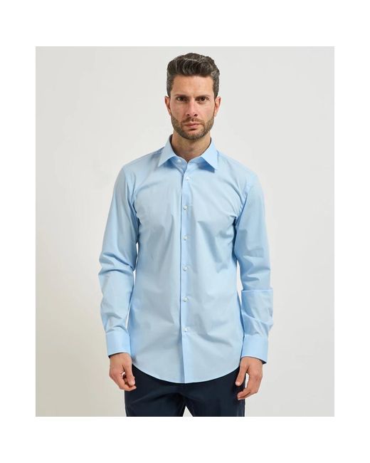 Boss Blue Formal Shirts for men