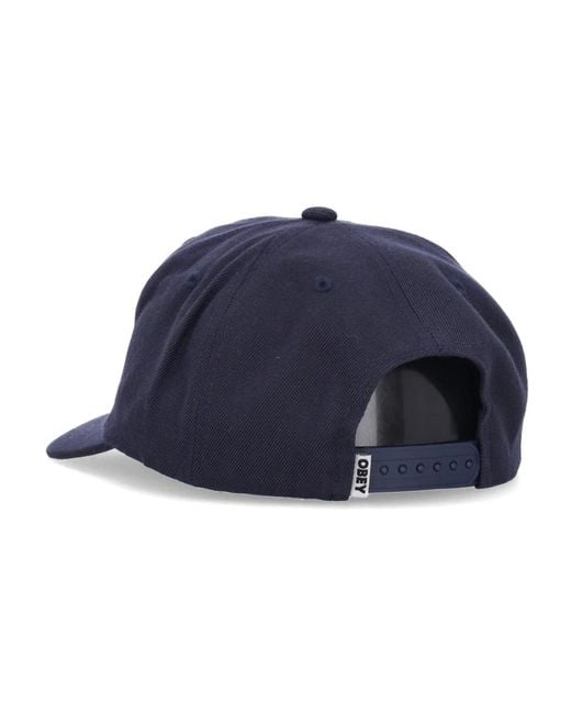 Obey Blue Hats & Caps