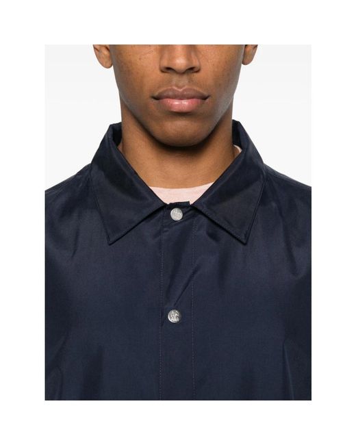 Brunello Cucinelli Blue Light Jackets for men