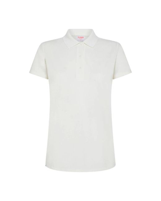 Sun 68 White Polo Shirts
