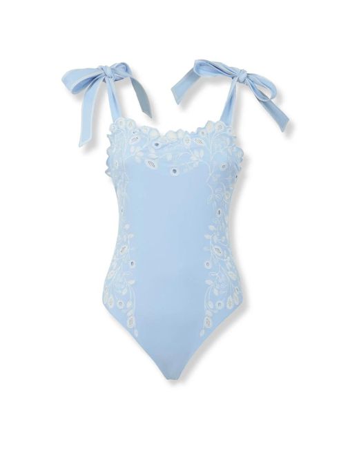 One-Piece Jonathan Simkhai de color Blue