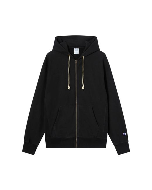 Champion Black Zip-Throughs for men