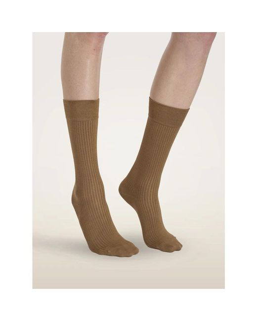 Socks Wolford de color Brown