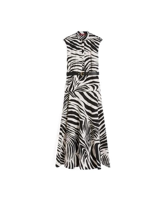 Midi Dresses Max Mara de color Black
