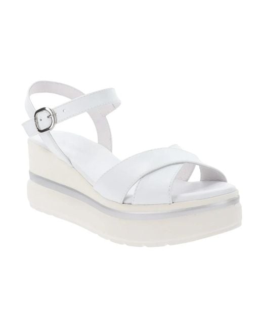 Nero Giardini White Wedges