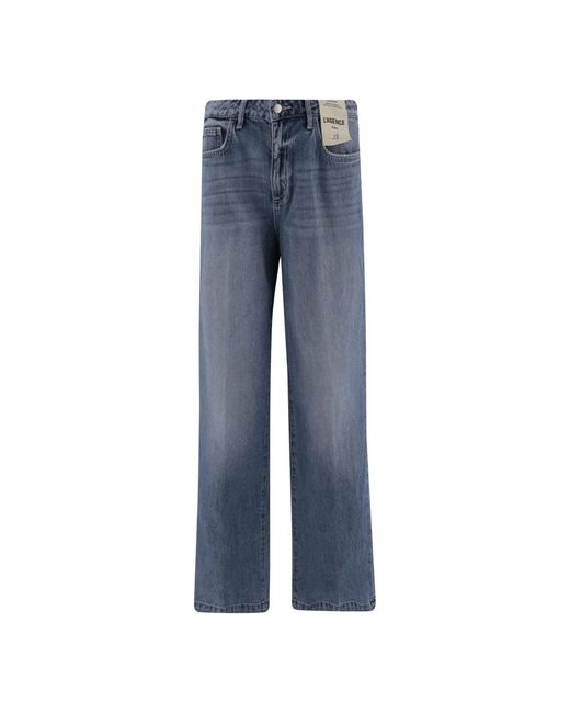 L'Agence Straight Jeans in het Blue