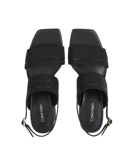 High Heel Sandals di Calvin Klein in Black