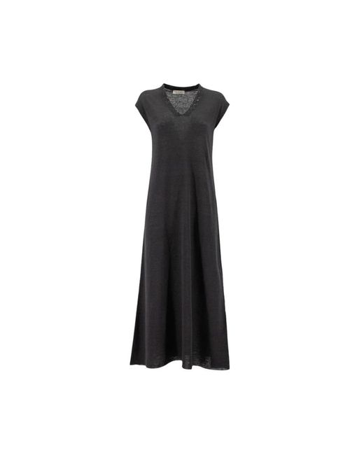 Le Tricot Perugia Black Maxi Dresses