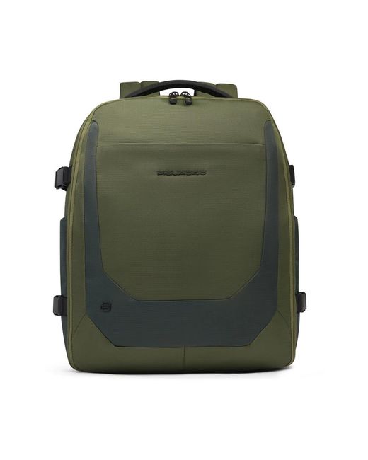 Piquadro Green Backpacks