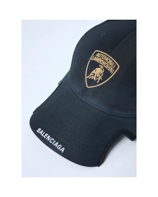 Balenciaga Blue Caps for men