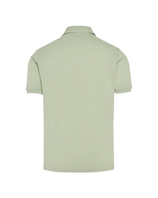 Fedeli Green Polo Shirts for men