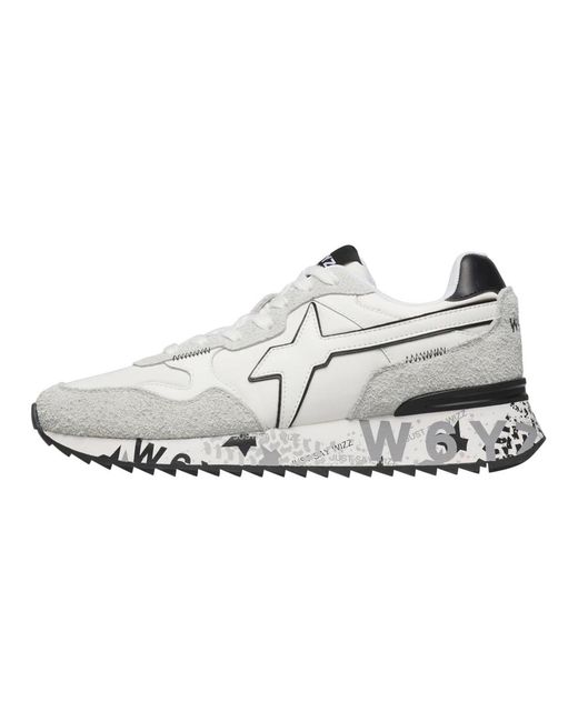 W6yz Metallic Sneakers for men
