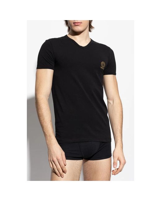 T-Shirts Versace pour homme en coloris Black