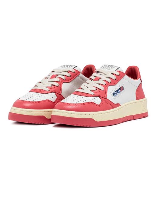 Retro sporty sneaker di Autry in Pink