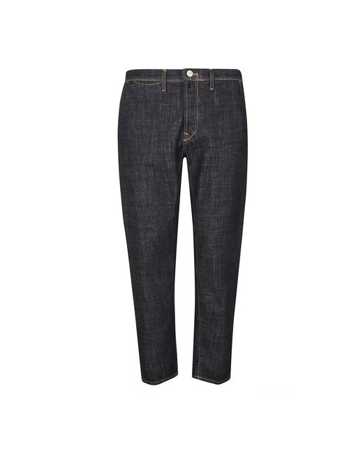 Incotex Blue Slim-Fit Jeans for men