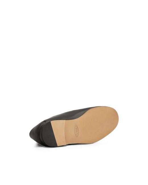 Tod's Black Loafers