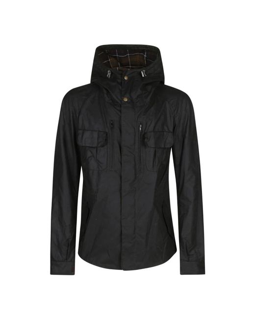 Barbour Black Light Jackets for men