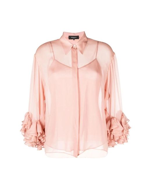 Rochas Pink Blouses