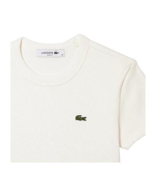 Lacoste White T-Shirts