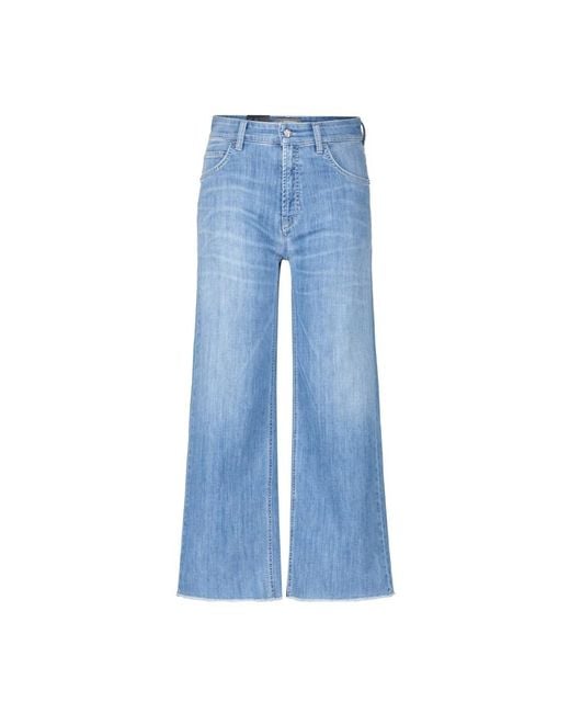 Cambio Blue Wide Jeans