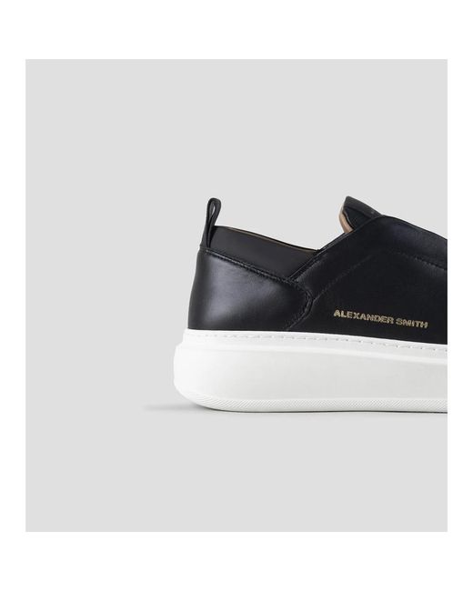 Alexander Smith Black Sneakers for men