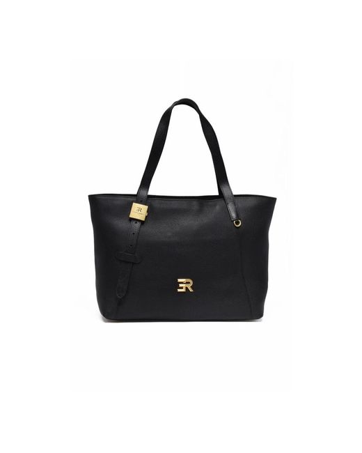 Ermanno Scervino Black Shopping Bags